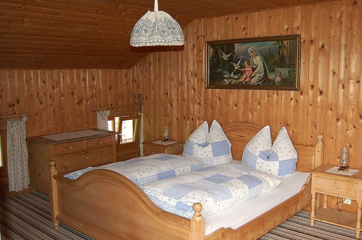 Ferienwohnung Breitenstein – Schlafzimmer